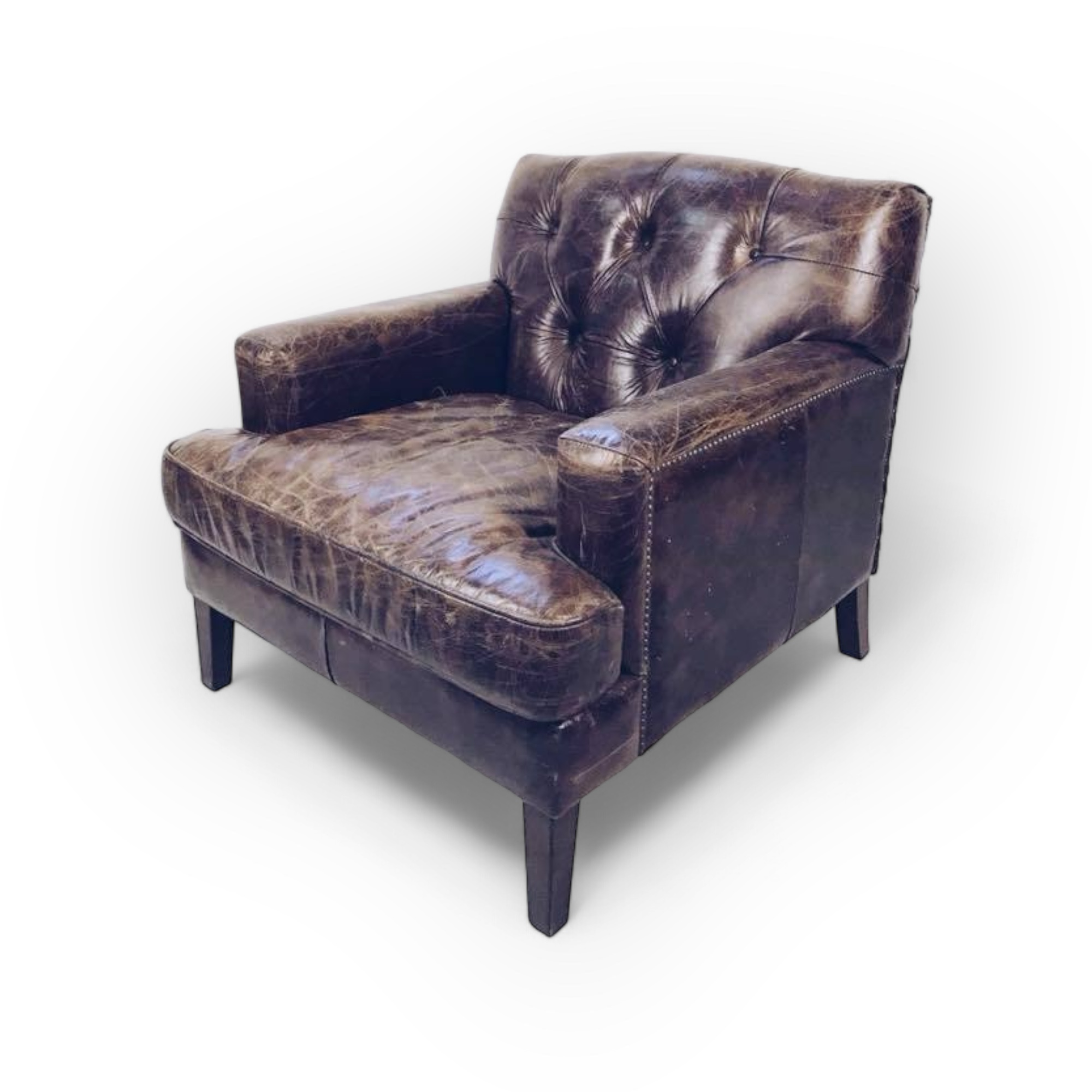 Крісло шкіряне 1, натуральная шкіра CH-014