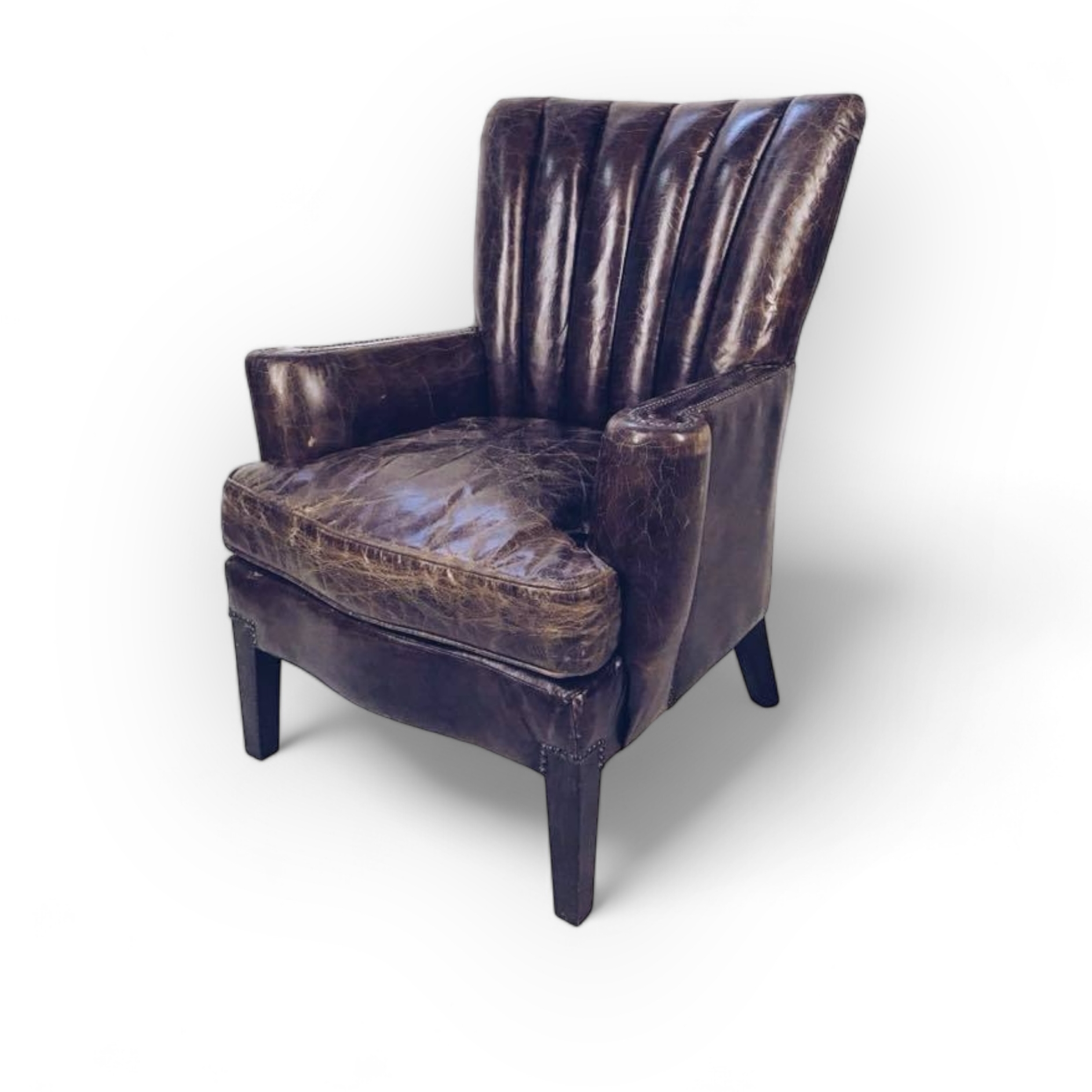 Крісло шкіряне 2, натуральна шкіра CH-015