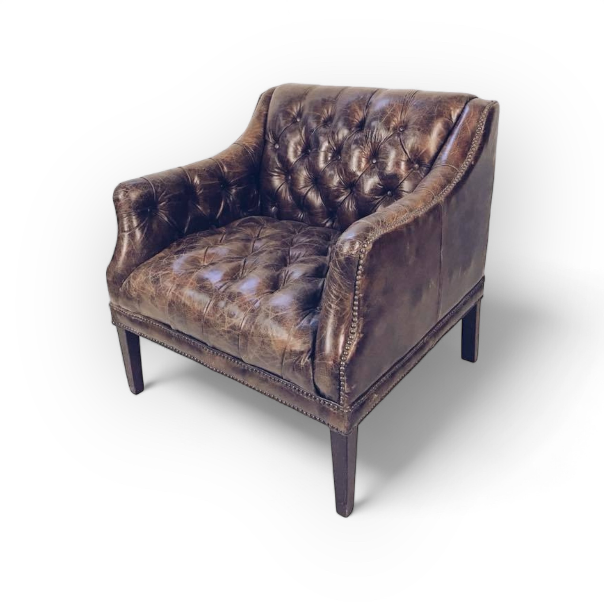 Крісло шкіряне 3, натуральна шкіра CH-013