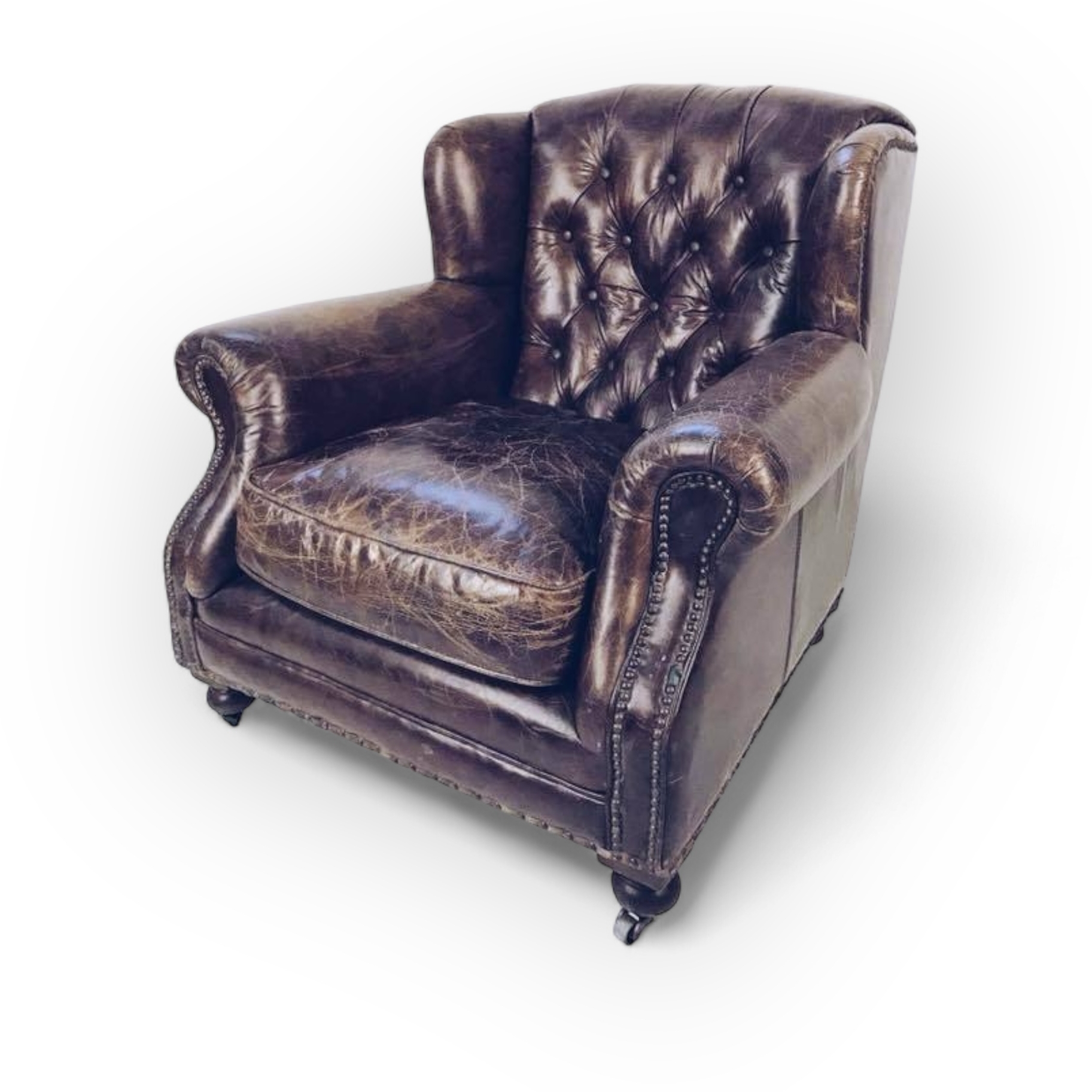 Крісло шкіряне 4, натуральна шкіра CH-016