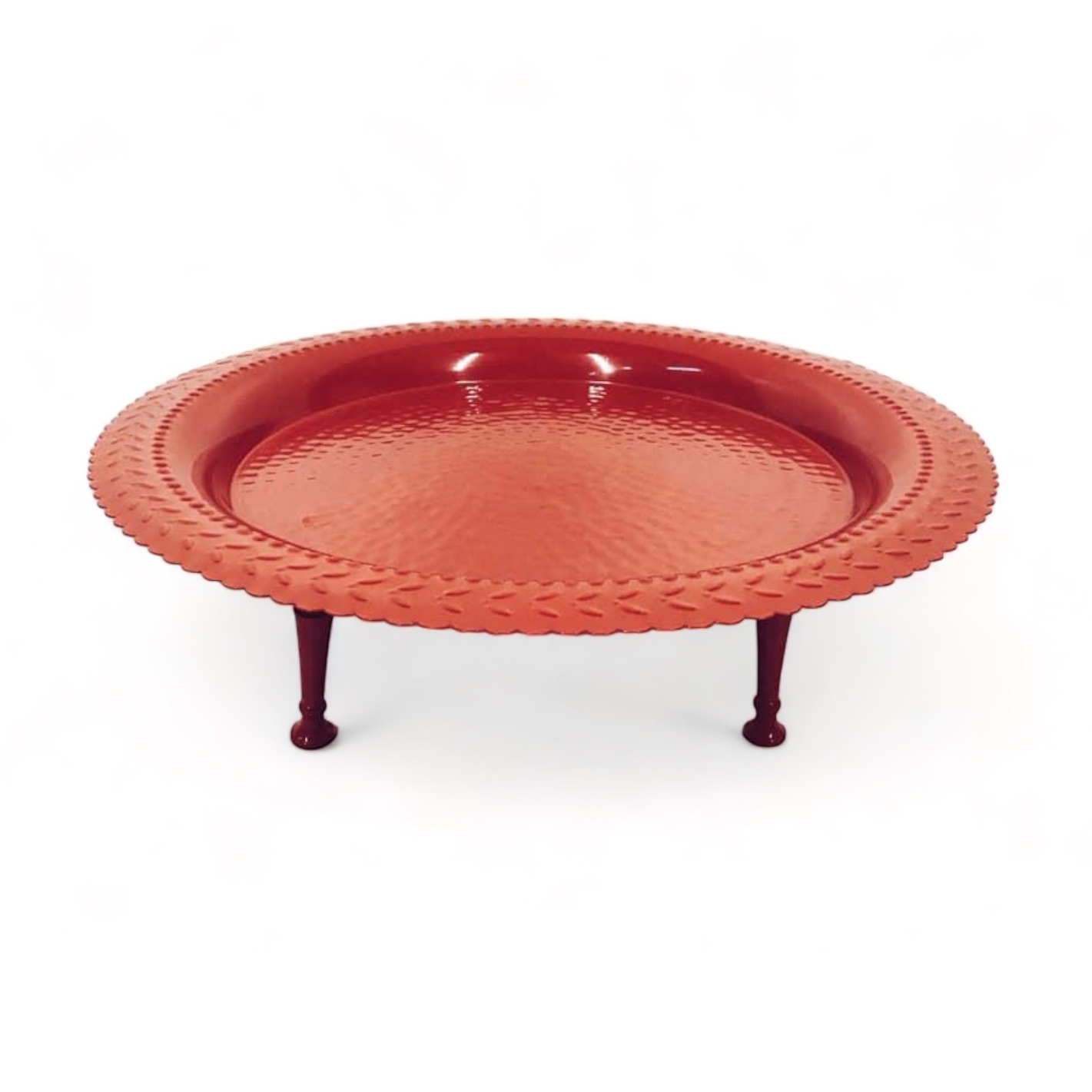 Столик круглий на маленьких ніжках східний різні кольори, метал TB-564