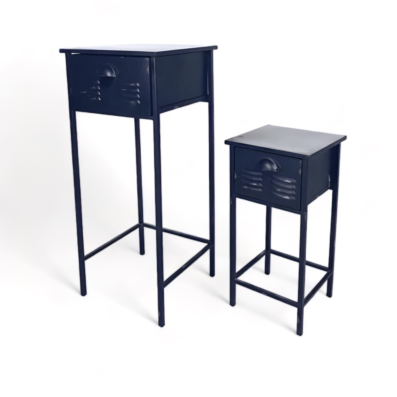 Столики-підставки "лофт" чорні, метал TB-810