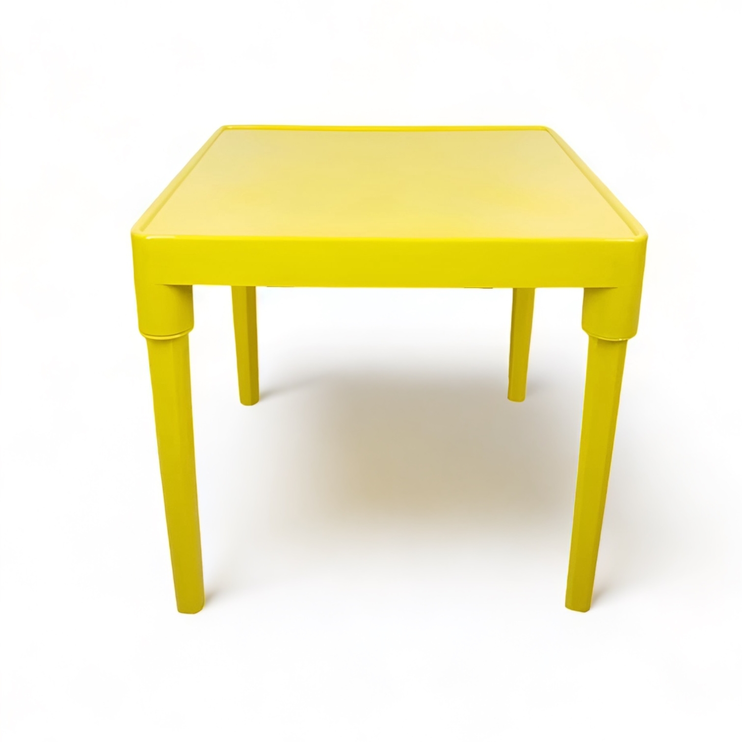 Столик малий жовтий, пластик TB-557