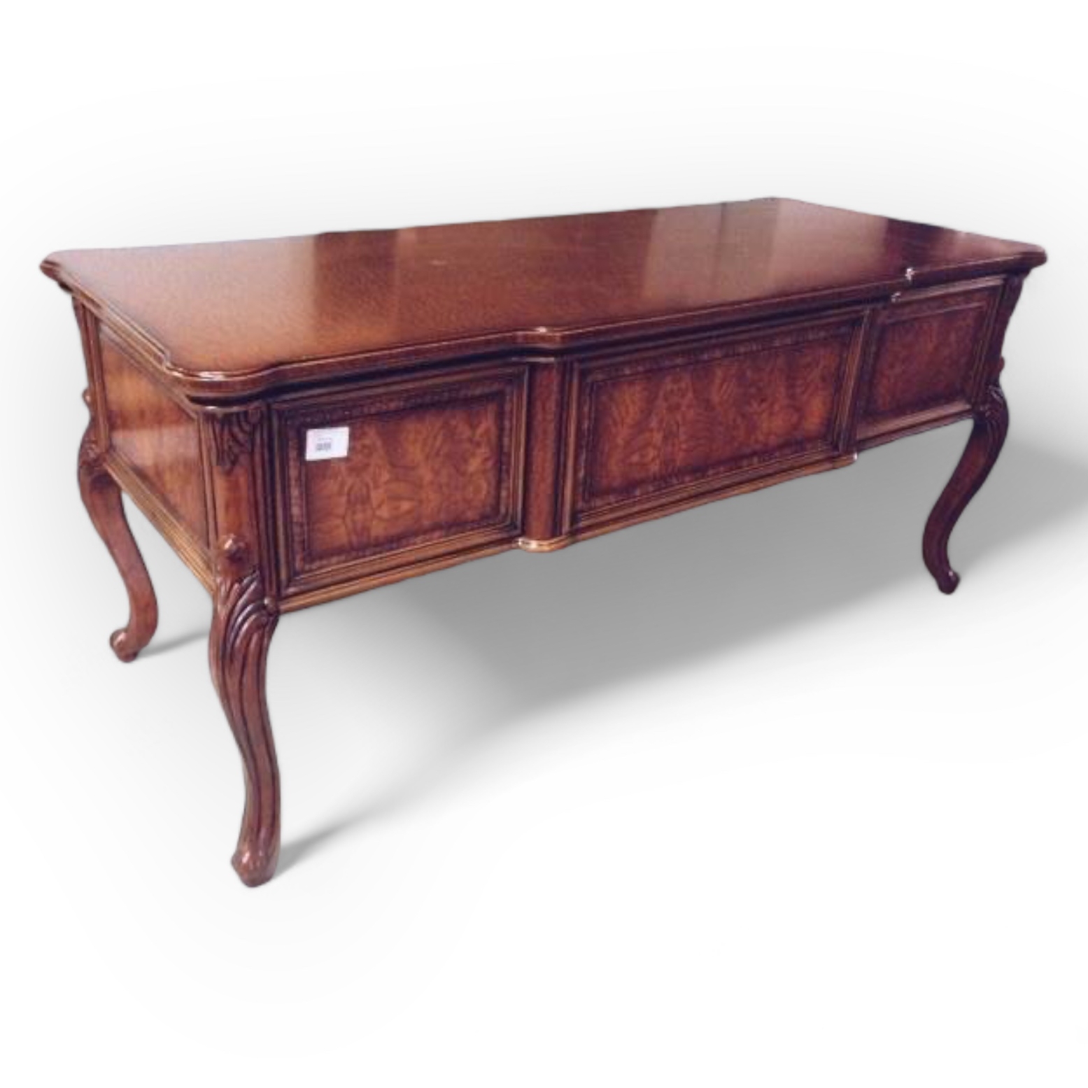 Стіл письмовий класичний великий: мдф/темне деревоTB-703