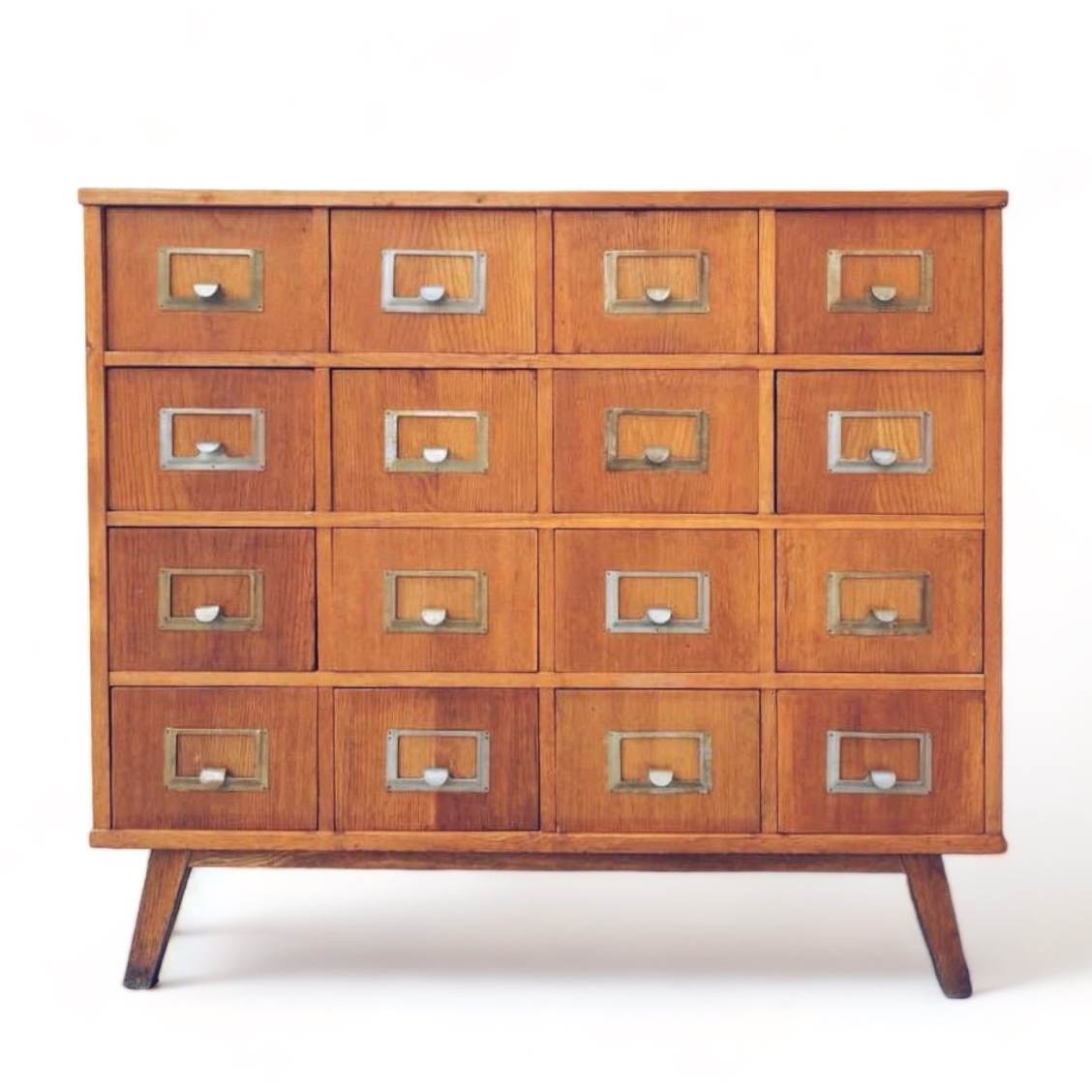 Комод-каталог вінтаж, дерево/метал CB-011