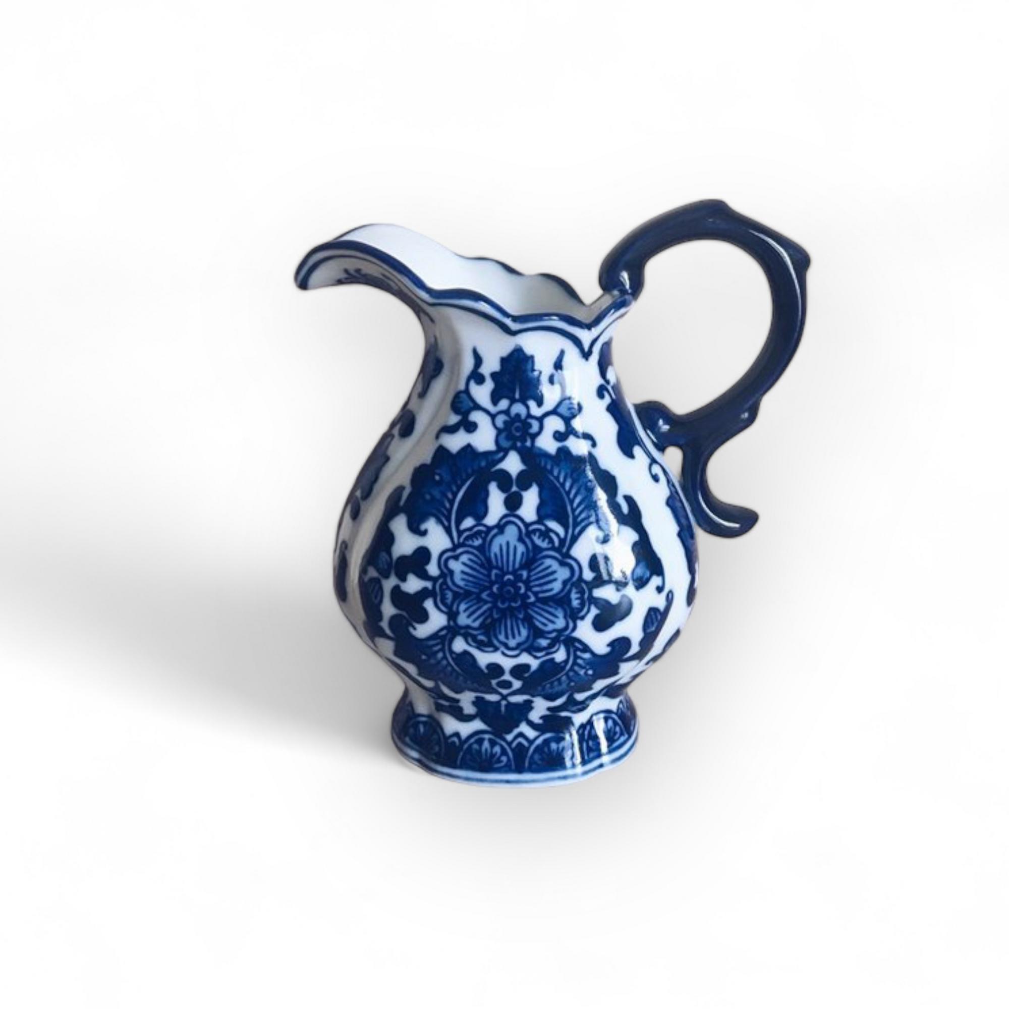 Глечик "делфт" біло-синій порцеляна JU-013