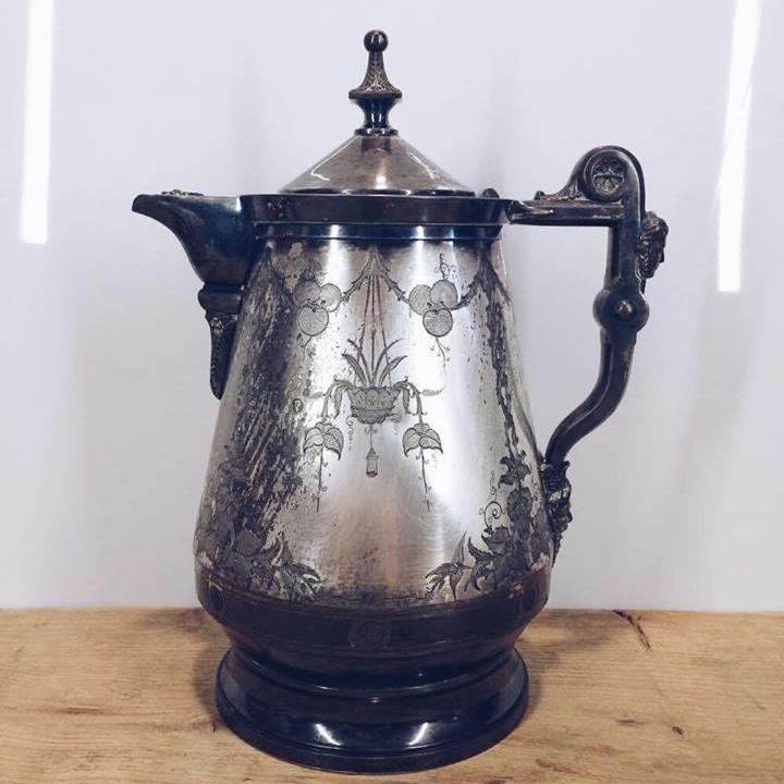Глечик-термос вікторіанський великий столове срібло TE-006