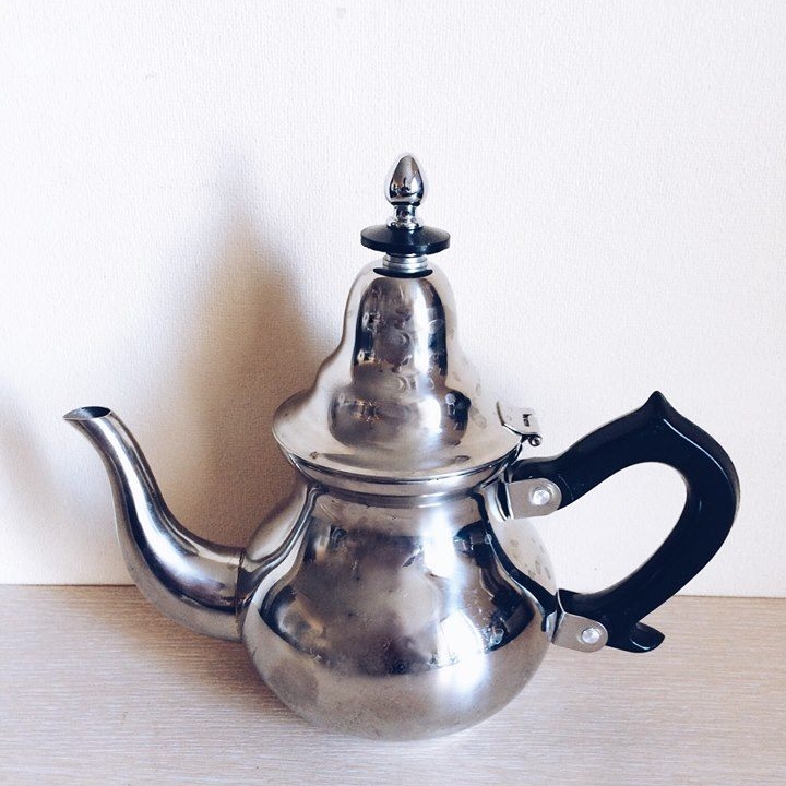 Чайник марокканський сучасний метал TE-002
