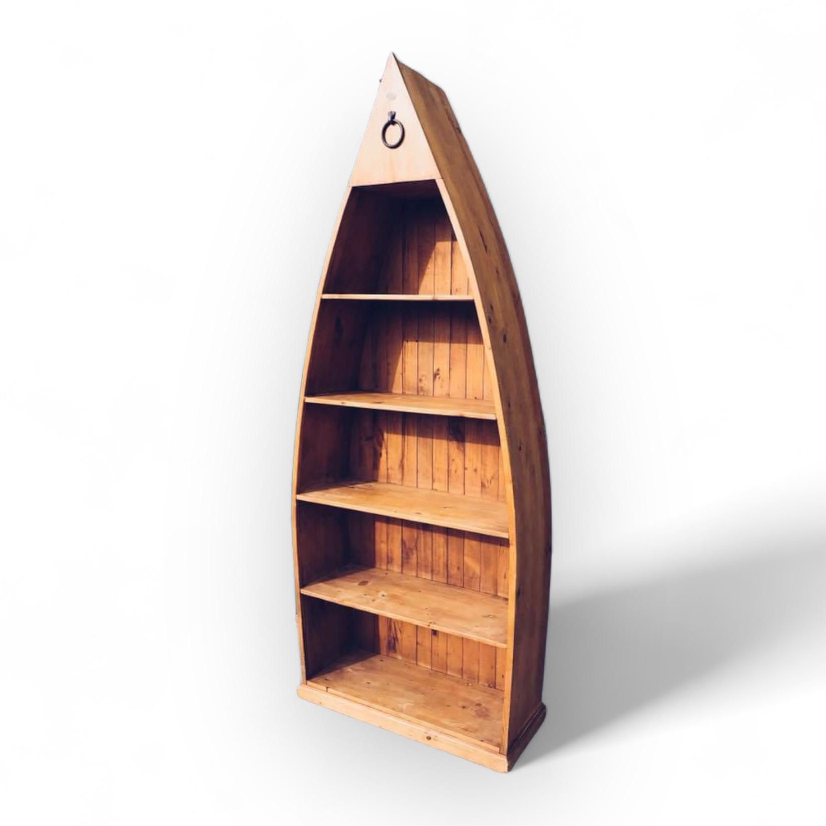 Стелаж-човен вінтаж, дерево SR-010