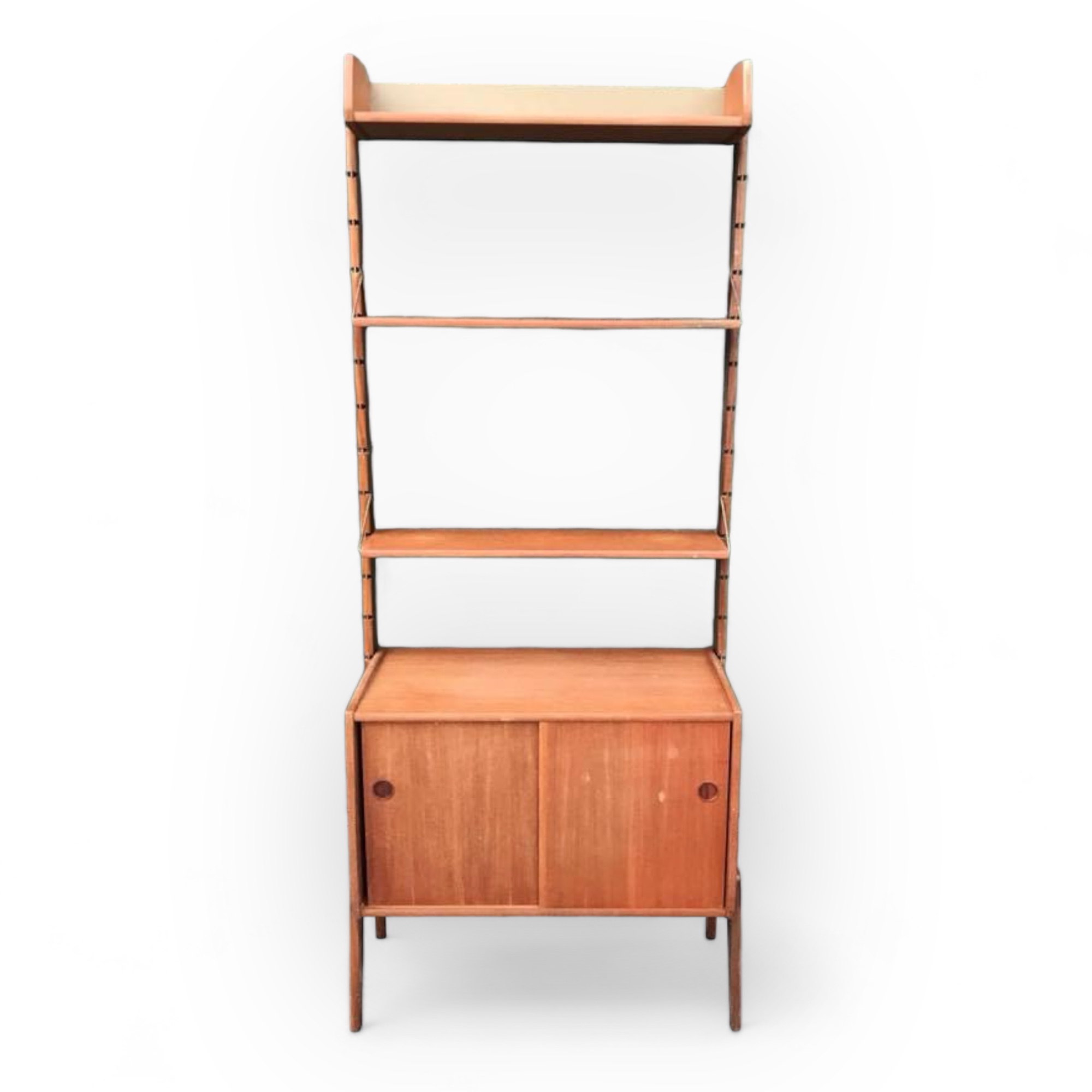 Стелаж модульний вінтаж  50-і роки секція 1, тік SR-004