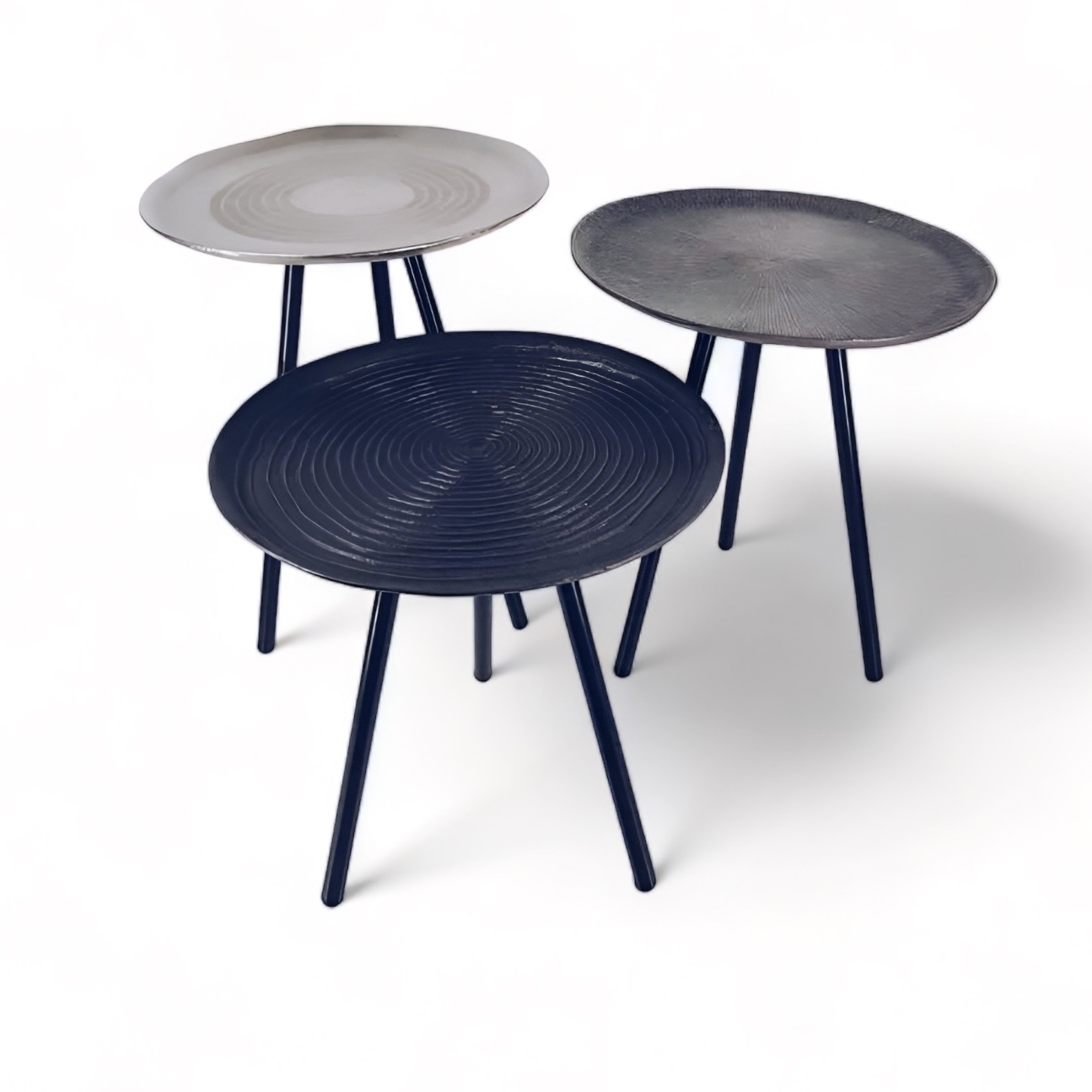 Кавові столики металеві круглі мікс, метал ТВ-501