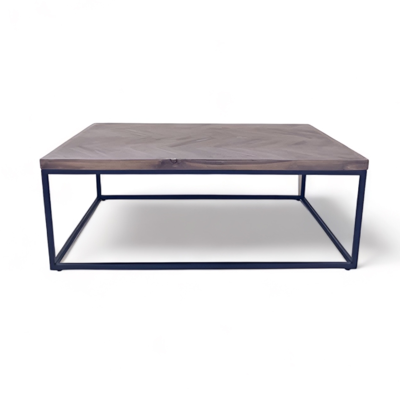 Стіл кавовий прямокутний лофт, метал/дерево TB-539