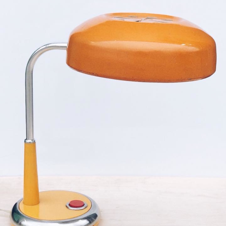 Лампа офісна вінтаж оранж LT-050
