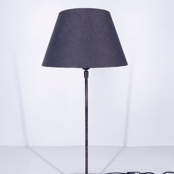 Лампа настільна з шарніром у основі темно-сірий LT-027