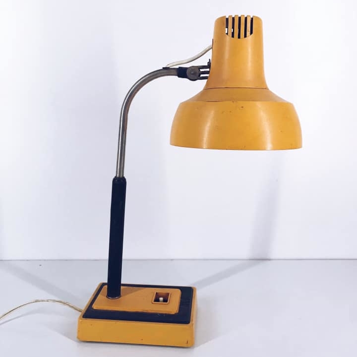 Лампа офісна метал оранж LT-015