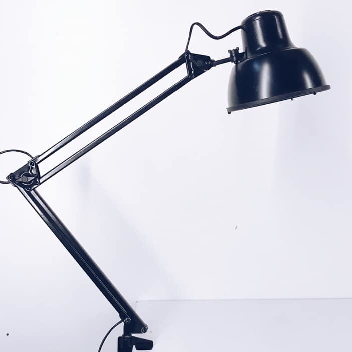 Лампа офісна метал чорний LT-014