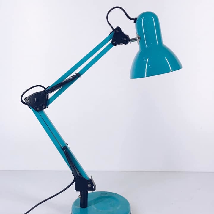 Лампа офісна метал блакитний LT-006