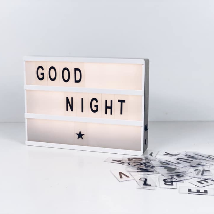 Лайтбокс з набором літер LТ-121