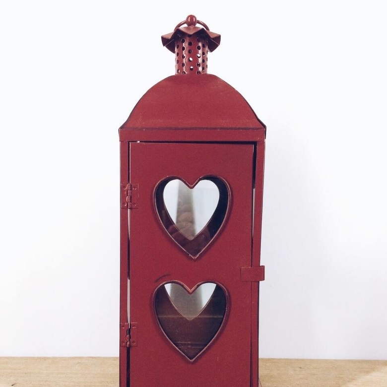 Ліхтар червоний метал CL-052