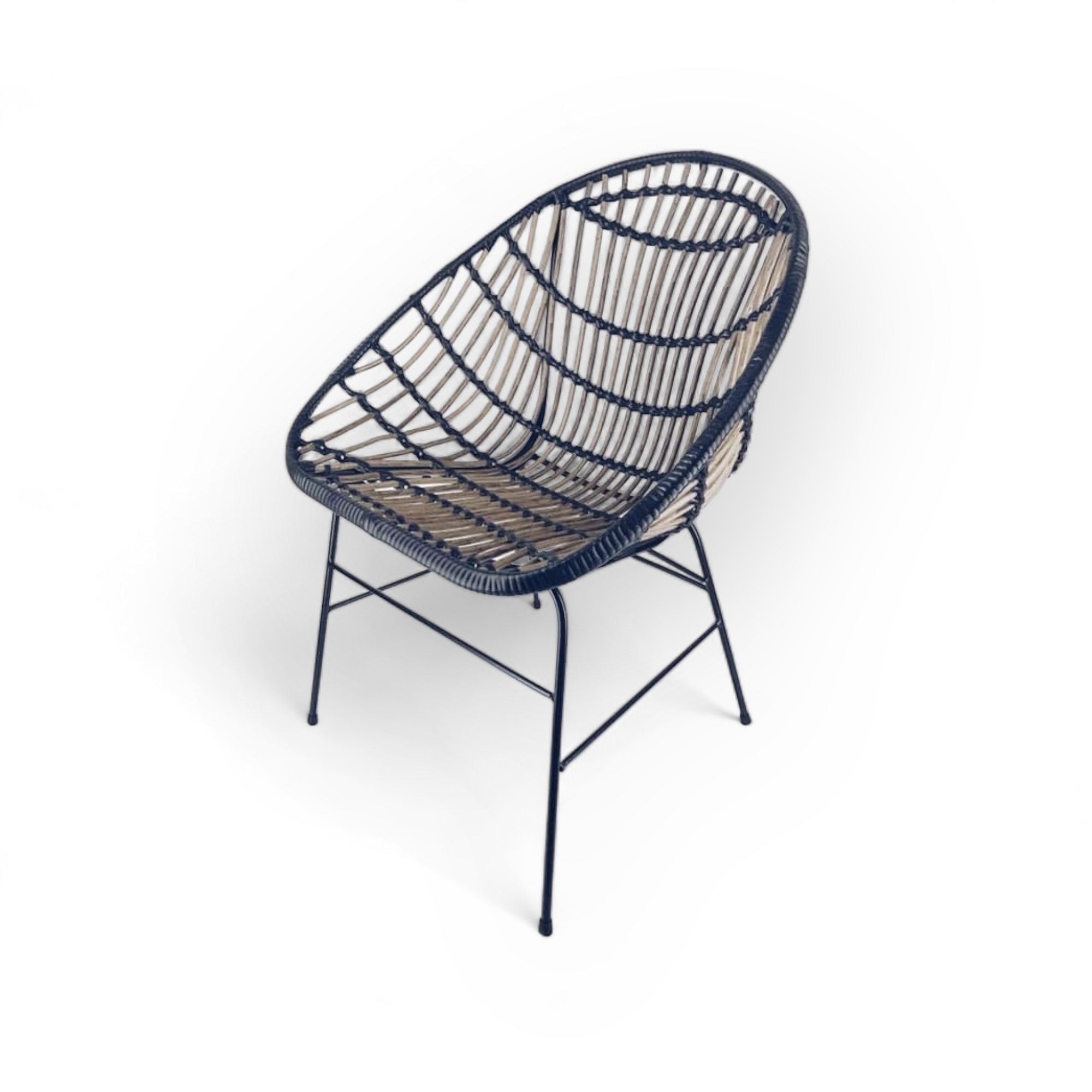 Крісло садове штучний ротанг CH-083