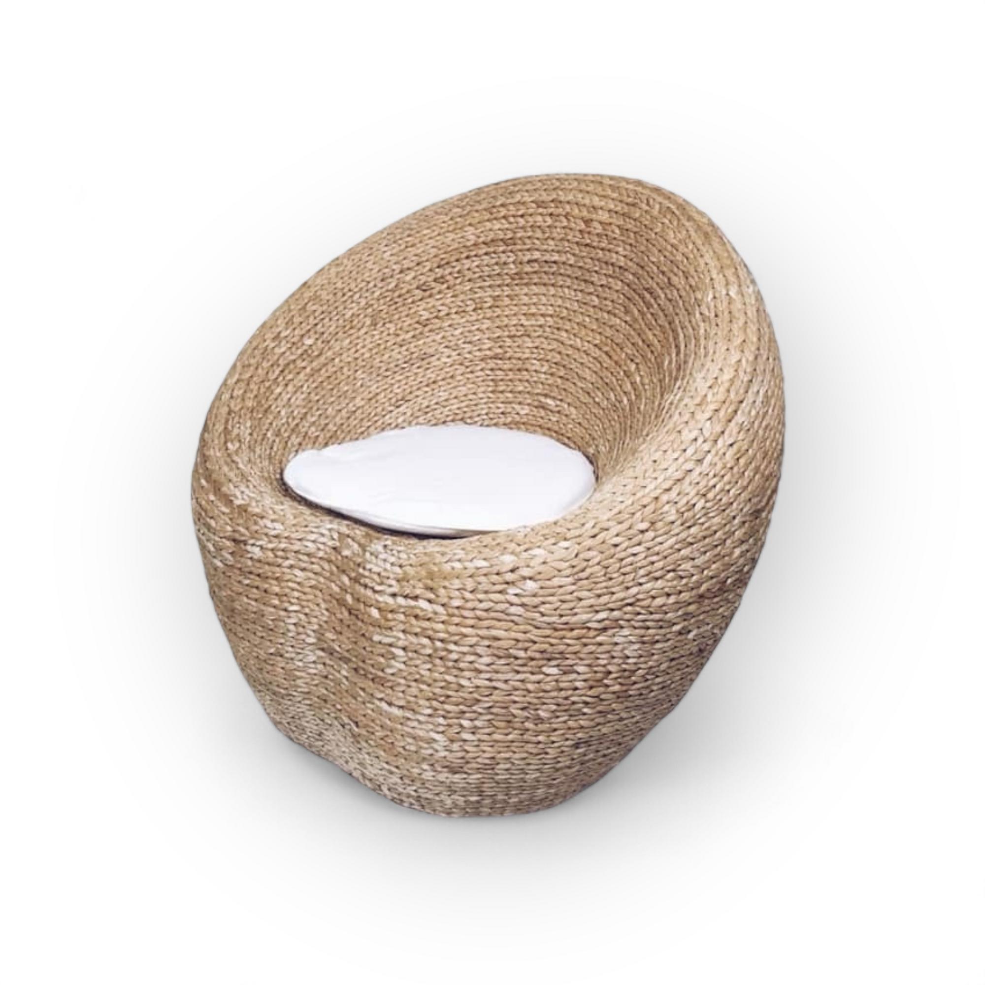 Крісло кокон плетене очерет CH-089