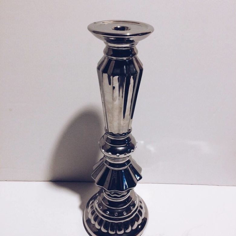 Підсвічник на 1 свічку дзеркальний кераміка CA-090