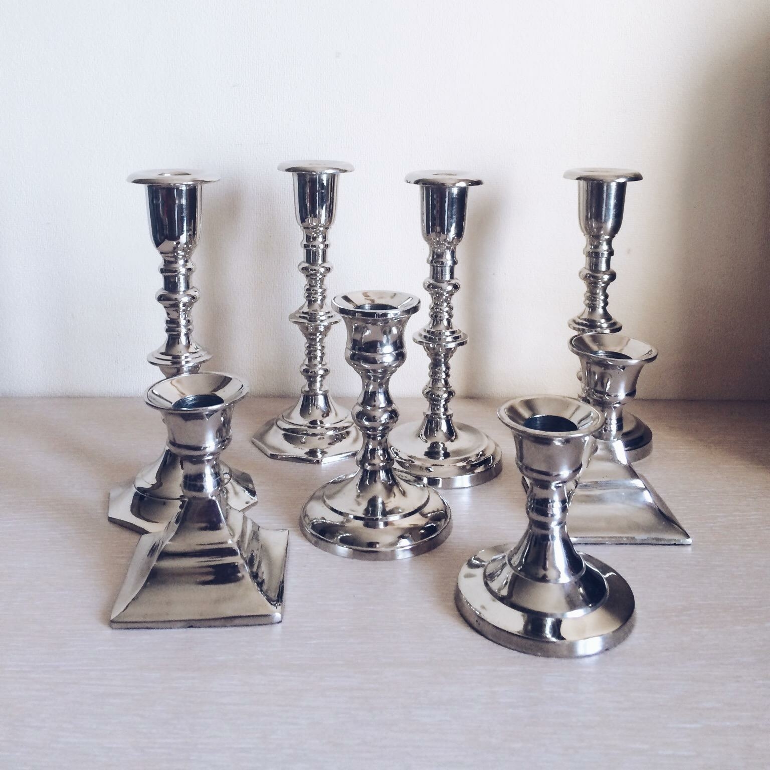 Підсвічник на 1 свічку  класичний метал CA-093