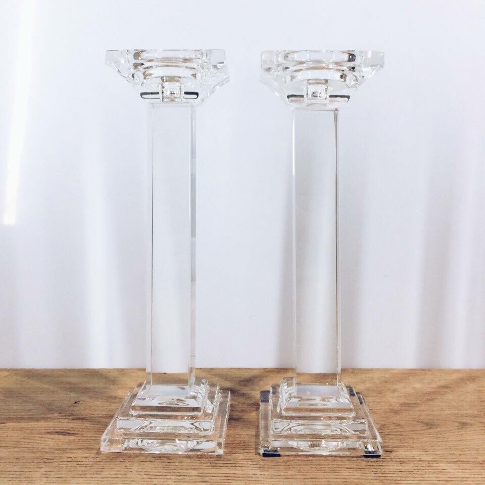 Підсвічник на 1 свічку кришталь 33 CA-059