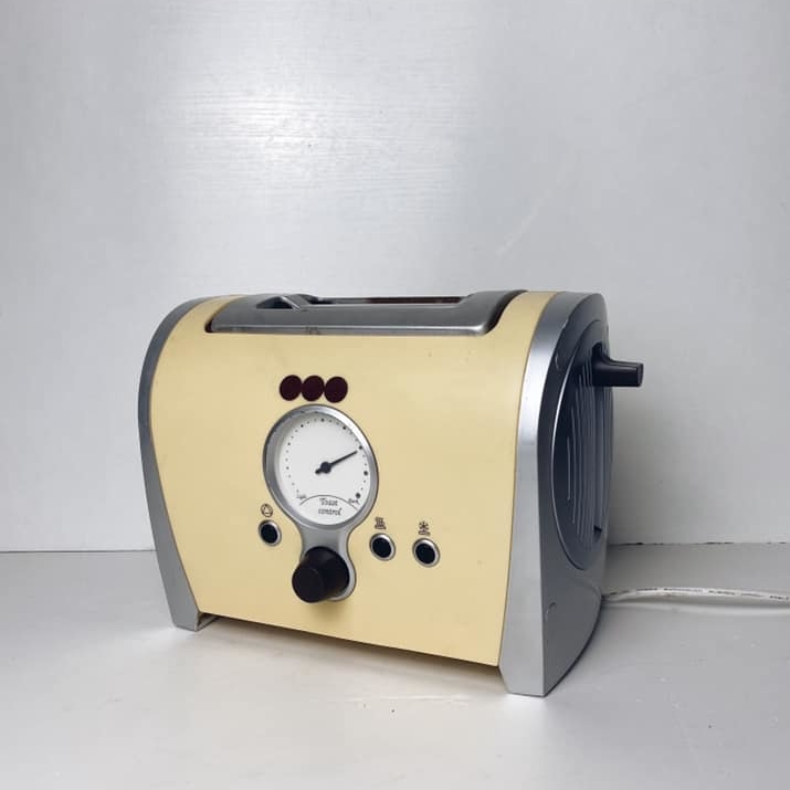 Тостер жовтий KT-002