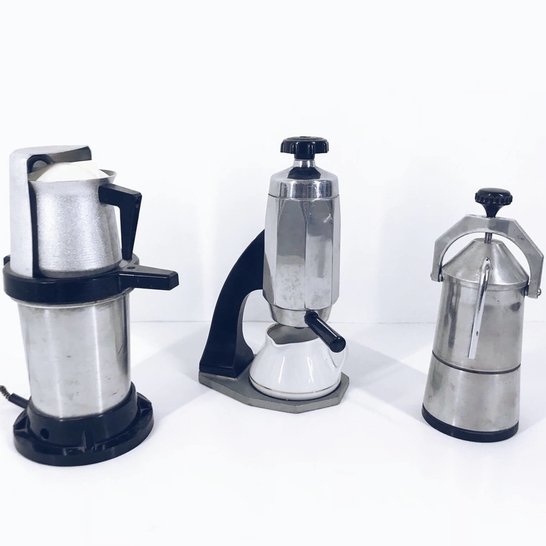 Кавоварки вінтажні метал KT-008