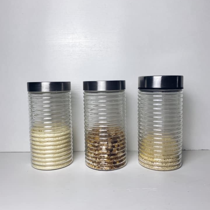 Банка з наповненням скло крупи KB-012