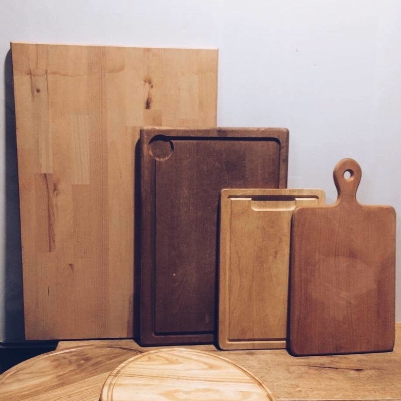 Кухонна дошка дерево велика KH-016