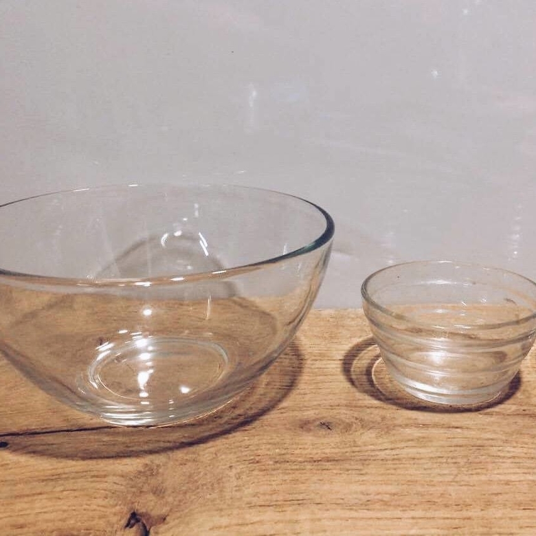 Миска для салатів/піала скло KH-015