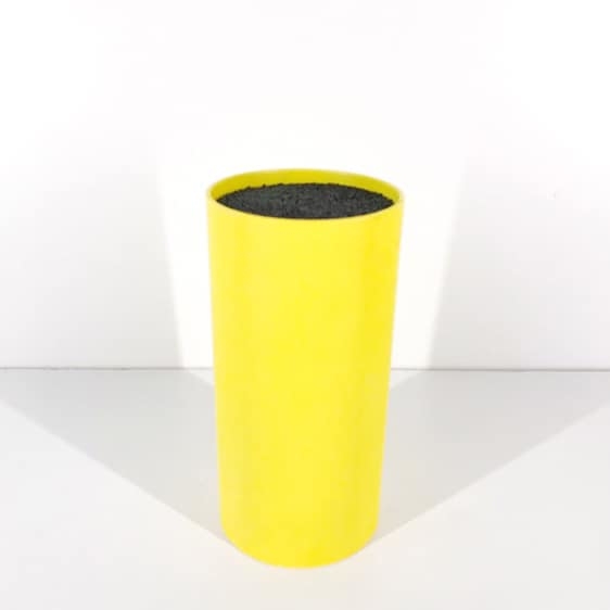 Підставка для кухонних ножів жовта KH-082