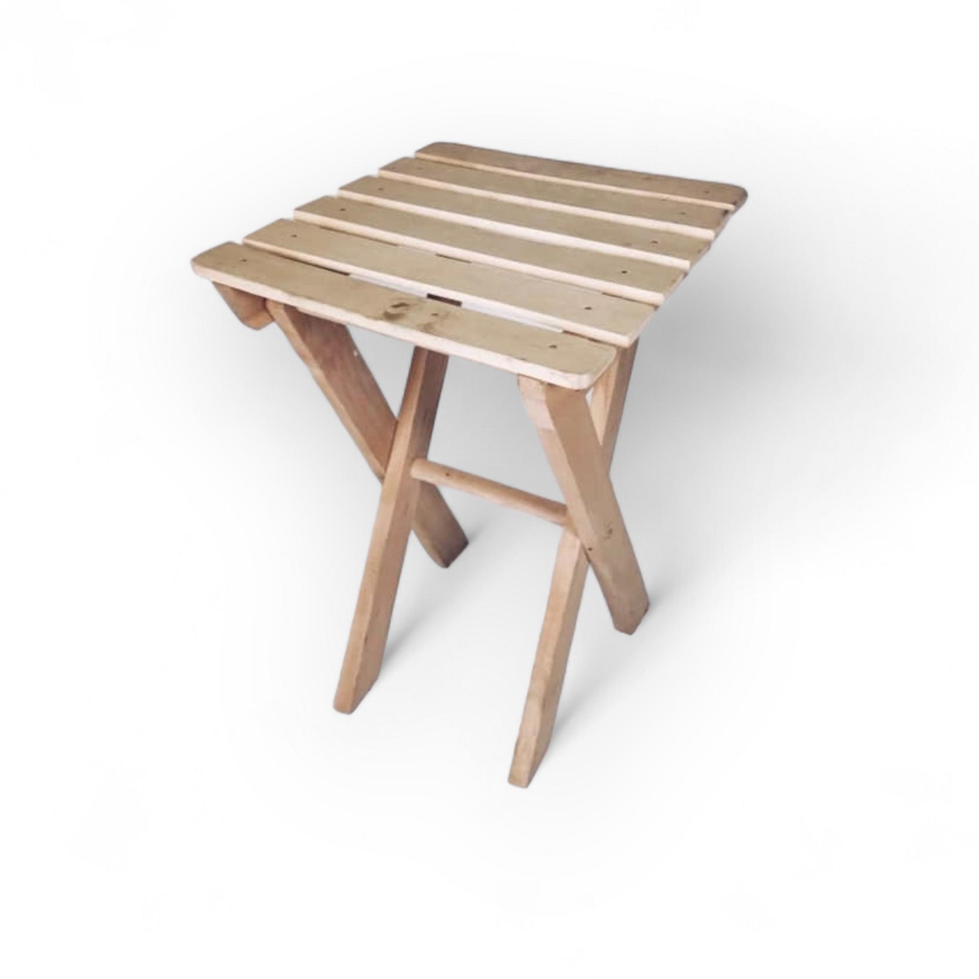 Табурет розкладний світле дерево ST-083