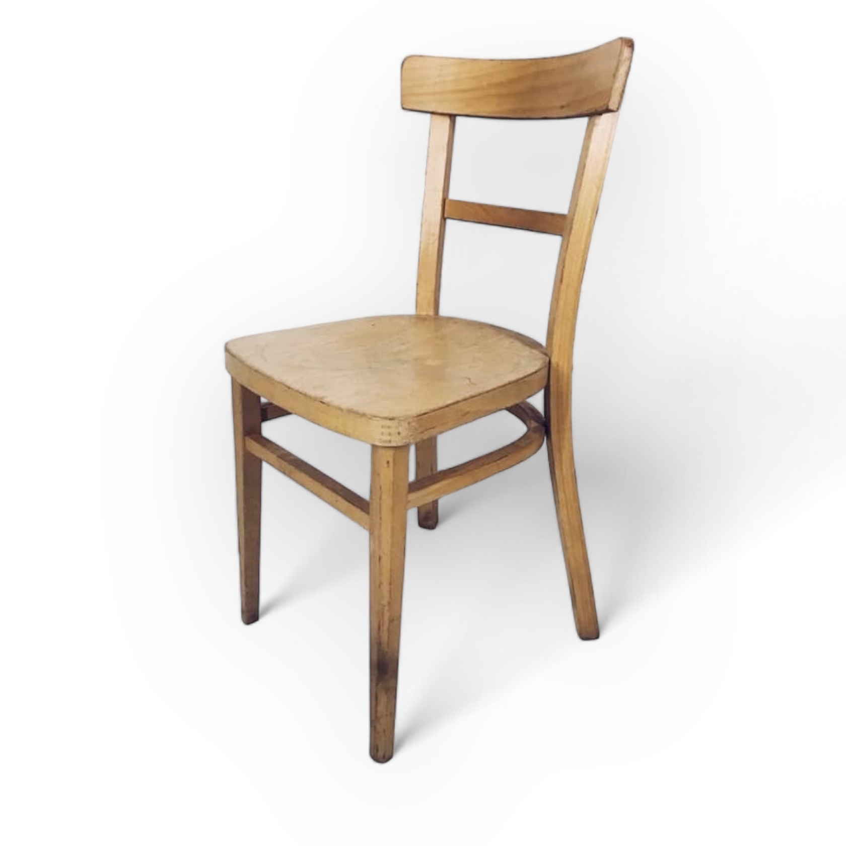 Стілець обідній світле дерево ST-045