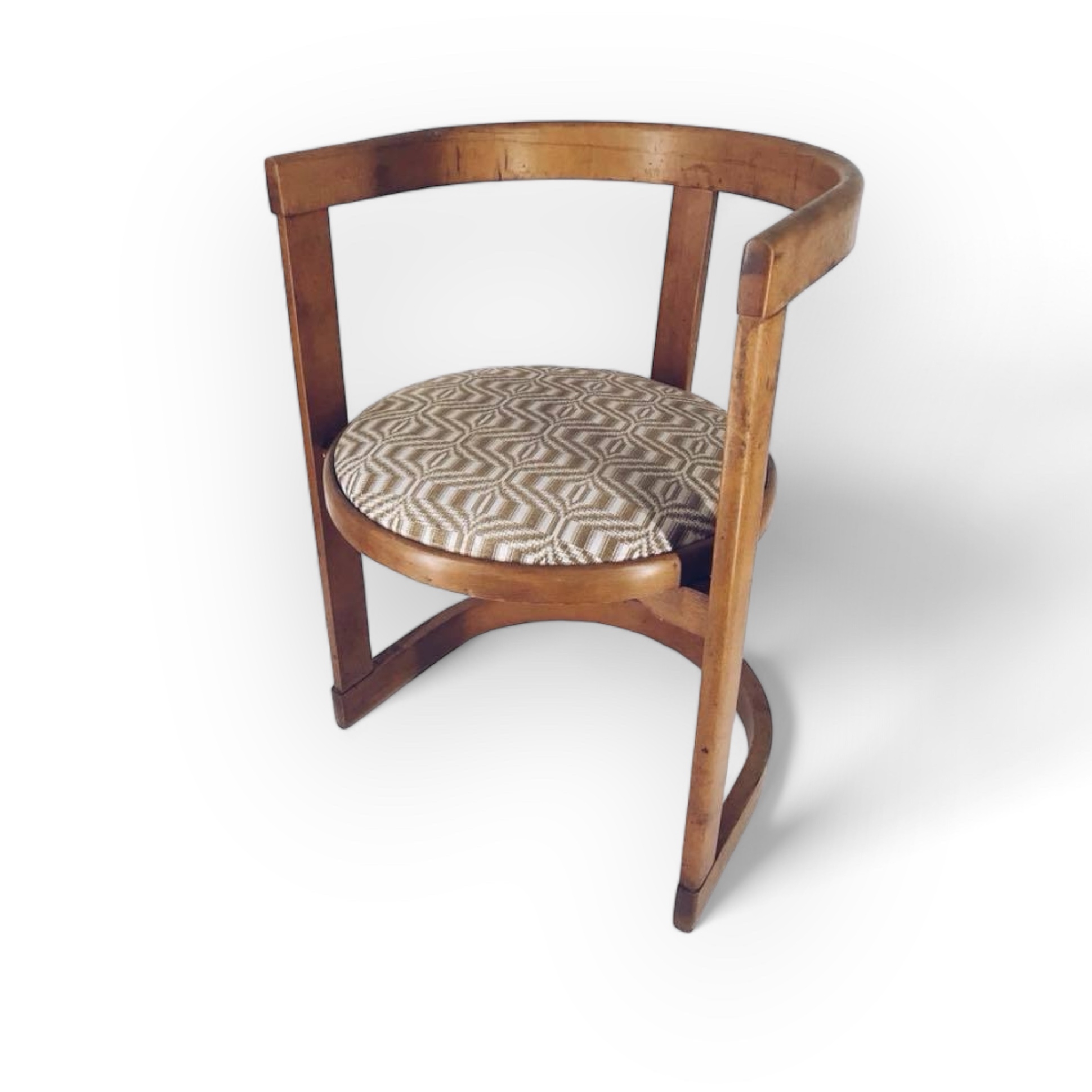 Стілець вінтаж напівкруглий ST-026