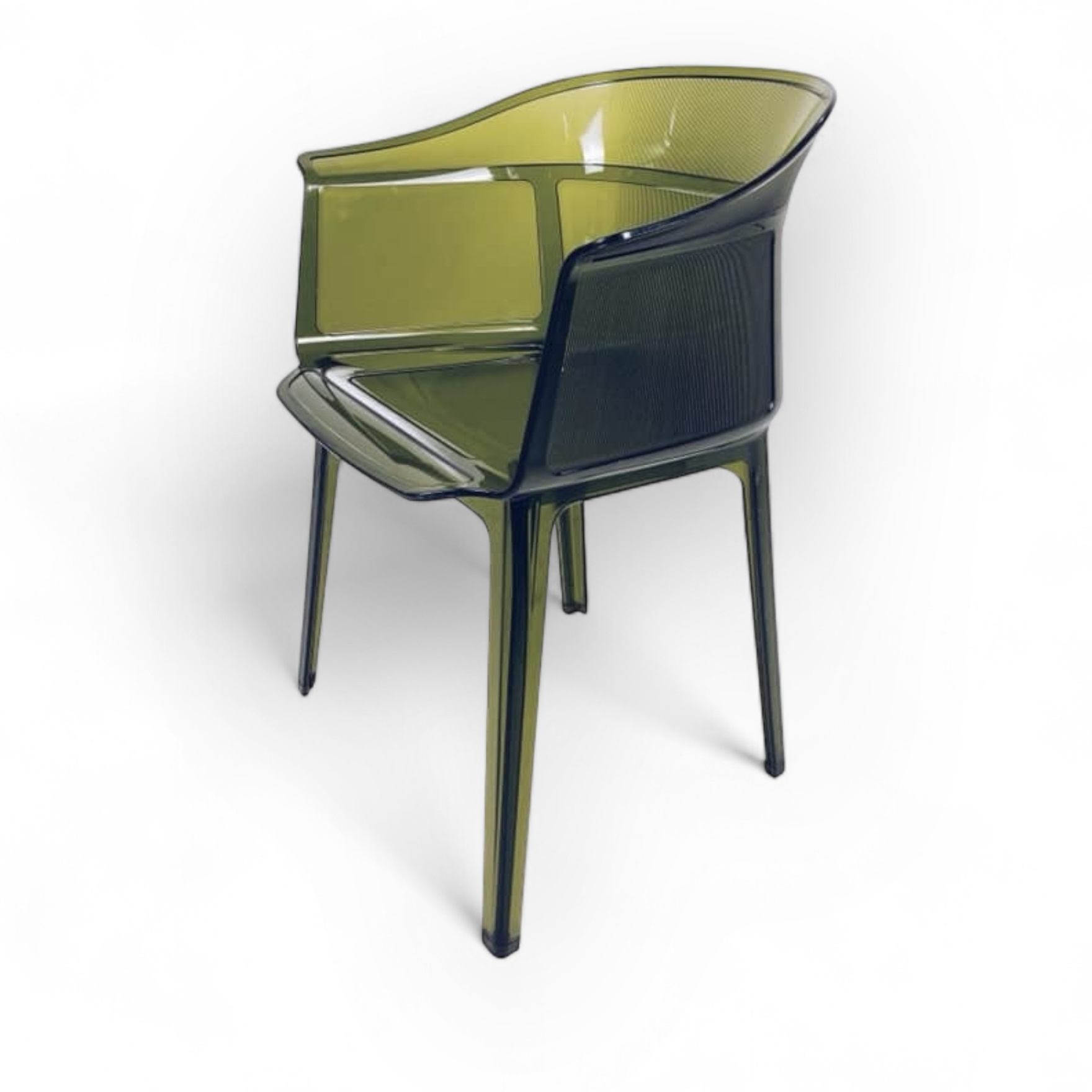 Стілець Papyrus зелений полікарбонат ST-092