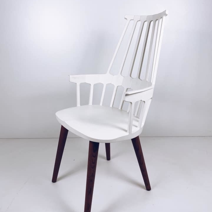 Стілець Comback, пластик/дуб ST-093