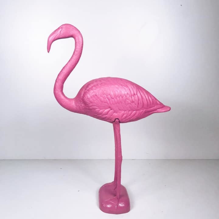 Фламінго декоративний пластик рожевий MU-015