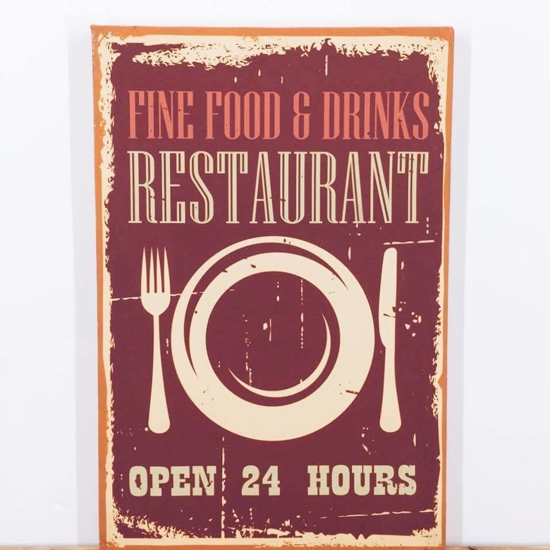 Постер Restaurant ретро AR-137