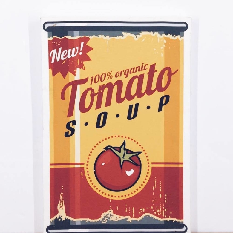 Постер Tomato Soup ретро AR-115