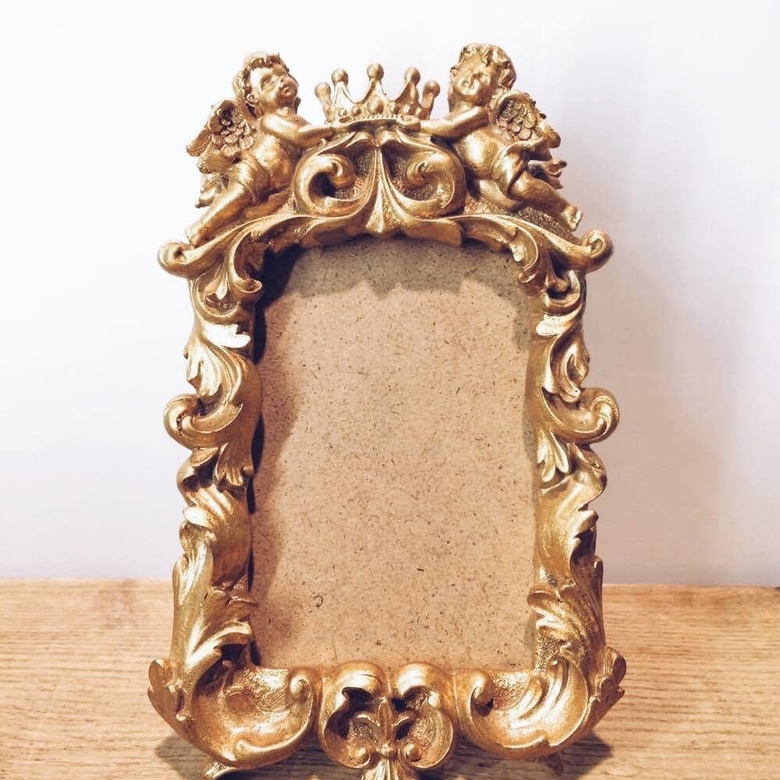 Рамка з ангелами золото полімер AR-237