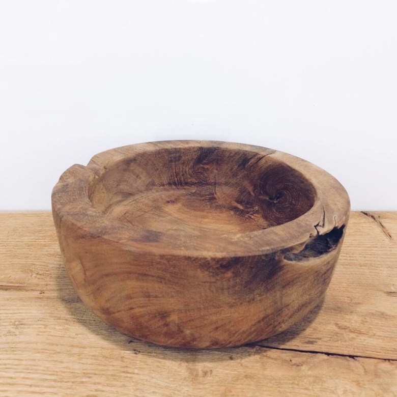 Ваза-миска декоративна дерево VA-095