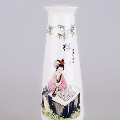 Ваза "китай дівчина" порцеляна VA-236