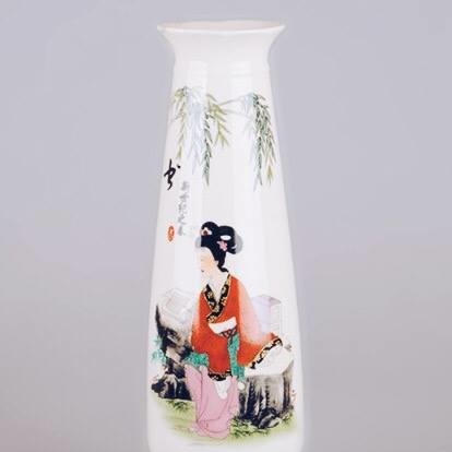 Ваза "китай дівчина" порцеляна VA-235