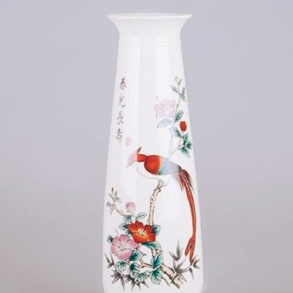 Ваза "китай птахи" порцеляна VA-242