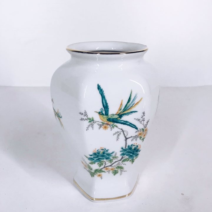 Ваза з пташками вінтаж порцеляна VA-131