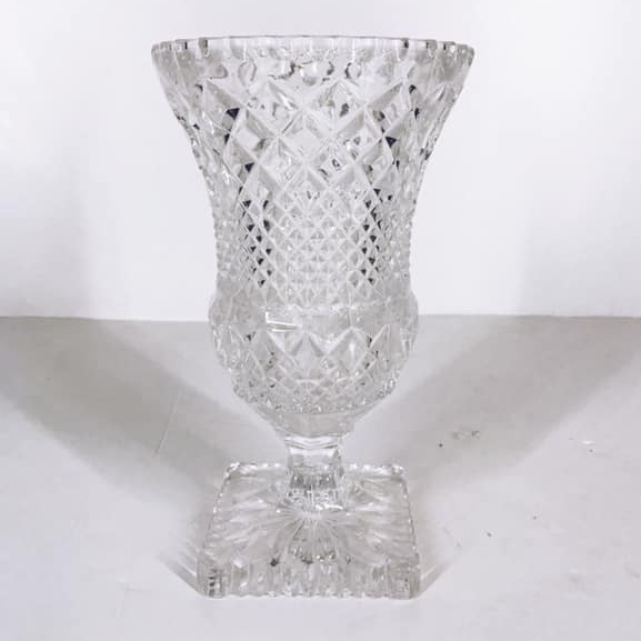 Ваза кришталь на ніжці VA-139
