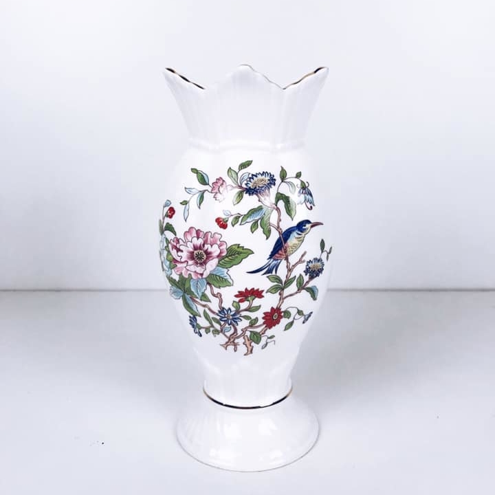 Ваза "англійський сад" порцеляна вінтаж VA-205